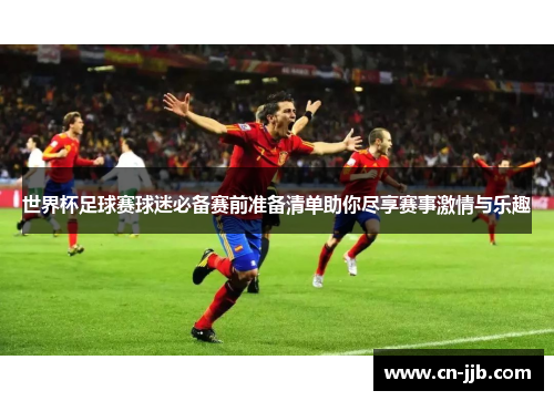 世界杯足球赛球迷必备赛前准备清单助你尽享赛事激情与乐趣